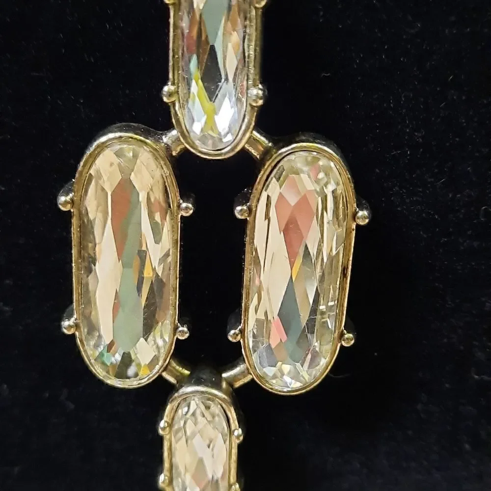 Banana Republic Cut Glass Earrings